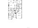 Detailed floor plan showcases the layout of this home with 4 bedrooms, 3 baths, and a 3-car garage at 12614 E Fremont Dr, Littleton, CO 80127