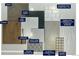 Selection of stylish interior design materials, including flooring, cabinets, backsplash and countertops at 12614 E Fremont Dr, Littleton, CO 80127