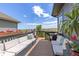 Inviting deck with comfortable seating and picturesque views perfect for relaxation and enjoyment at 16486 W 94Th Dr, Arvada, CO 80007