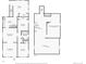 An impressive floor plan of the home showcases the layout of multiple bedrooms, baths, kitchen and living spaces at 45 S Grove St, Denver, CO 80219
