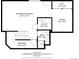 Basement floorplan featuring a recreation room, utility room, storage, and a room with walk-in closet at 7746 E Severn Pl, Denver, CO 80230