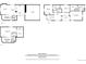 Combined floorplans for the first, second, and third floor of the house at 7746 E Severn Pl, Denver, CO 80230