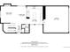 Main floorplan with living room, dining area, kitchen, bathroom, foyer, and garage at 7746 E Severn Pl, Denver, CO 80230