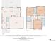 Detailed floor plan showcasing the layout of this 1642 sq ft home with labeled rooms and dimensions on both floors at 610 Mosquito St, Elizabeth, CO 80107