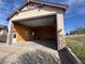 Spacious attached garage with high ceilings and ample room for parking and storage at 3535 Medallion Rd, Castle Rock, CO 80104