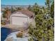 Detached two-car garage with attractive trim and mountain views at 3535 Medallion Rd, Castle Rock, CO 80104