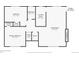 Detailed floor plan illustrating the layout of the basement level including bedrooms, bathrooms, laundry, and living areas at 255 Iroquois Dr, Boulder, CO 80303