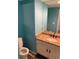 Cozy bathroom with granite countertops and modern fixtures at 7565 S Cove Cir, Centennial, CO 80122