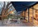 Cozy outdoor deck with seating, perfect for entertaining at 7170 W 8Th Pl, Lakewood, CO 80214