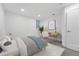 Neutral bedroom showcasing natural light, a neutral color palette, and minimalist decor at 11 S Albion St, Denver, CO 80246