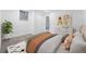 Bedroom with neutral color palette, modern accents, and ample natural light at 11 S Albion St, Denver, CO 80246