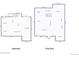 Detailed floor plan showcasing the layout of the basement and first floor at 11 S Albion St, Denver, CO 80246