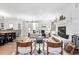 Open-concept home featuring a bright living space and dining area at 11 S Albion St, Denver, CO 80246