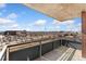 Relaxing balcony with city skyline views at 1401 Wewatta St # 709, Denver, CO 80202