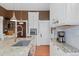 Kitchen with granite countertops, stainless steel appliances, and a convenient layout at 1154 N Clarkson St, Denver, CO 80218