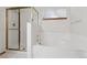 Relaxing bathroom featuring a shower and a soaking tub at 13457 Glen Cir, Broomfield, CO 80020