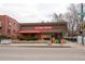 Exterior shot of Dazbog Coffee showing outdoor seating and street view at 1100 N Marion St # 4, Denver, CO 80218