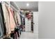 Spacious walk-in closet with custom shelving and storage solutions at 777 Gold Hill Dr, Erie, CO 80516