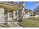 Inviting front entrance with a covered porch and columns at 2 Elm St, Denver, CO 80220