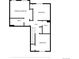 Floor plan showing the primary bedroom, bedroom, hall, and bathrooms at 11205 Holly St, Thornton, CO 80233