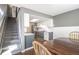 Modern kitchen with stainless steel appliances and stylish two-tone cabinetry at 11205 Holly St, Thornton, CO 80233