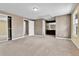 This is a large main bedroom and features neutral carpet, double closet at 14204 E Radcliff Cir, Aurora, CO 80015