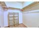 Spacious closet with shelving, offering efficient storage solutions at 10320 E Jewell Ave # 63, Aurora, CO 80247