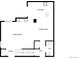 Layout of first floor featuring kitchen, living room, dining area, foyer, and powder room at 11813 Grant St, Northglenn, CO 80233