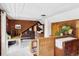 Unique loft with a workspace and a cozy sleeping nook with wooden walls at 26288 S End Rd, Kittredge, CO 80457