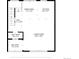 Floorplan of the living room, dining area, balcony, and half bath on the second floor at 5360 Allison St # D, Arvada, CO 80002