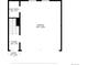 Floorplan of the garage, foyer, entry and half bath on the first floor at 5360 Allison St # D, Arvada, CO 80002