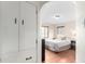 Bedroom featuring hardwood floors, two windows and closet at 4433 S Washington St, Englewood, CO 80113