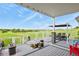 Outdoor patio deck featuring views of the surrounding natural landscape at 3973 Palmer Ridge Dr, Parker, CO 80134