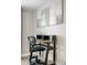 Functional office area featuring a modern desk and comfortable chair, perfect for working from home at 13619 Lake Ave, Brighton, CO 80603