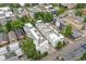 Contemporary urban living featuring rooftop patio with sleek white building design at 3131 Vallejo St, Denver, CO 80211