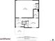 Detailed floor plan featuring garage, bedroom, laundry, bath, foyer and porch layout at 3131 Vallejo St, Denver, CO 80211