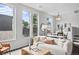 Bright living room with large windows, modern decor, and comfortable seating, creating a welcoming and airy ambiance at 3131 Vallejo St, Denver, CO 80211