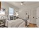 Comfortable bedroom with soft bedding, stylish decor and access to en suite bathroom at 4079 S Bannock St, Englewood, CO 80110