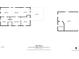 Floor plan showing the layout of the house, including the living room, kitchen, bedrooms, and patio at 4079 S Bannock St, Englewood, CO 80110