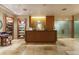 An elegant spa reception with a modern design, a product display case and inviting atmosphere at 1133 14Th St # 2300, Denver, CO 80202