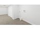 Unfinished basement space with carpeted floor and closet, ready for customization at 2034 Espana Way, Aurora, CO 80011