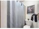 Tidy bathroom featuring a tiled shower and neutral accents at 107 N Harris St # 306, Breckenridge, CO 80424