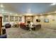 Spacious living room with stone fireplace, plush sofas, and modern decor at 107 N Harris St # 306, Breckenridge, CO 80424