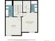 Second-floor plan showing bedrooms, bathrooms, and walk-in closet at 13275 Holly St # B, Thornton, CO 80241