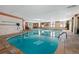 Indoor pool with plenty of space for swimming and relaxing at 130 N Pearl St # 604, Denver, CO 80203