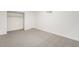 This bedroom includes carpet flooring, white trim, a closet and is ready for your decor at 8191 Tennyson St, Westminster, CO 80031