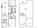 Detailed floor plan showcasing the layout of the house and rooms at 7242 Canyon Sky Trl, Castle Pines, CO 80108