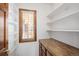 Bright pantry featuring shelving and countertop space at 6073 W Adriatic Pl, Lakewood, CO 80227