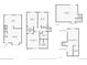 Floor plans for all levels of the house at 7796 Xavier Ct, Westminster, CO 80030