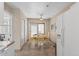 Cozy breakfast nook with a ceiling fan and access to the outdoors through a sliding door at 8040 E Dartmouth Ave # 16, Denver, CO 80231